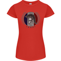 French Bodybuilding Flag Gym Training France Womens Petite Cut T-Shirt Red