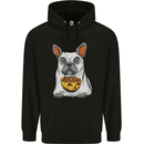 French Bulldog Ghost Dog Halloween Childrens Kids Hoodie Black