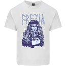 Freyja Norse Goddess Viking Valhalla Mens Cotton T-Shirt Tee Top White