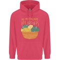 Friends Hookers Funny Crochet Knitting Childrens Kids Hoodie Heliconia