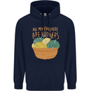 Friends Hookers Funny Crochet Knitting Childrens Kids Hoodie Navy Blue
