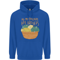 Friends Hookers Funny Crochet Knitting Childrens Kids Hoodie Royal Blue