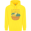 Friends Hookers Funny Crochet Knitting Childrens Kids Hoodie Yellow