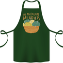 Friends Hookers Funny Crochet Knitting Cotton Apron 100% Organic Forest Green