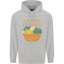 Friends Hookers Funny Crochet Knitting Mens 80% Cotton Hoodie Sports Grey