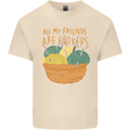 Friends Hookers Funny Crochet Knitting Mens Cotton T-Shirt Tee Top Natural