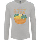 Friends Hookers Funny Crochet Knitting Mens Long Sleeve T-Shirt Sports Grey