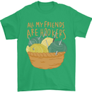 Friends Hookers Funny Crochet Knitting Mens T-Shirt 100% Cotton Irish Green