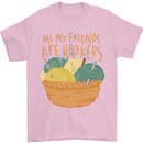 Friends Hookers Funny Crochet Knitting Mens T-Shirt 100% Cotton Light Pink