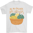 Friends Hookers Funny Crochet Knitting Mens T-Shirt 100% Cotton White