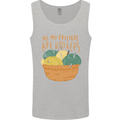 Friends Hookers Funny Crochet Knitting Mens Vest Tank Top Sports Grey