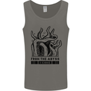 From the Obyss I Come Kraken Octopus Cthulhu Mens Vest Tank Top Charcoal