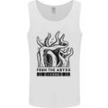 From the Obyss I Come Kraken Octopus Cthulhu Mens Vest Tank Top White