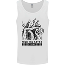 From the Obyss I Come Kraken Octopus Cthulhu Mens Vest Tank Top White