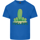 Fucktus Funny Cactus House Plants Offensive Mens Cotton T-Shirt Tee Top Royal Blue