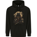 Full Armour Fantasy Samurai Warrior Childrens Kids Hoodie Black