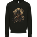 Full Armour Fantasy Samurai Warrior Mens Sweatshirt Jumper Black