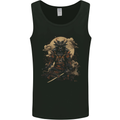 Full Armour Fantasy Samurai Warrior Mens Vest Tank Top Black