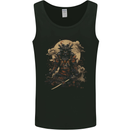 Full Armour Fantasy Samurai Warrior Mens Vest Tank Top Black