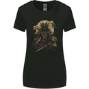 Full Armour Fantasy Samurai Warrior Womens Wider Cut T-Shirt Black