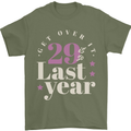 Funny 30th Birthday 29 is So Last Year Mens T-Shirt 100% Cotton Military Green