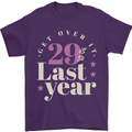 Funny 30th Birthday 29 is So Last Year Mens T-Shirt 100% Cotton Purple