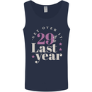 Funny 30th Birthday 29 is So Last Year Mens Vest Tank Top Navy Blue