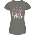 Funny 30th Birthday 29 is So Last Year Womens Petite Cut T-Shirt Charcoal