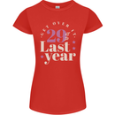 Funny 30th Birthday 29 is So Last Year Womens Petite Cut T-Shirt Red
