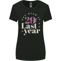 Funny 30th Birthday 29 is So Last Year Womens Wider Cut T-Shirt Black