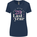 Funny 30th Birthday 29 is So Last Year Womens Wider Cut T-Shirt Navy Blue