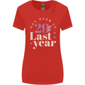 Funny 30th Birthday 29 is So Last Year Womens Wider Cut T-Shirt Red