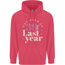 Funny 40th Birthday 39 is So Last Year Childrens Kids Hoodie Heliconia