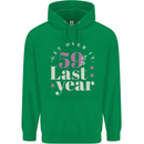 Funny 60th Birthday 59 is So Last Year Childrens Kids Hoodie Irish Green