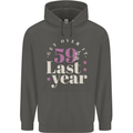 Funny 60th Birthday 59 is So Last Year Childrens Kids Hoodie Storm Grey