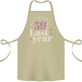 Funny 60th Birthday 59 is So Last Year Cotton Apron 100% Organic Khaki