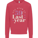 Funny 60th Birthday 59 is So Last Year Kids Sweatshirt Jumper Heliconia