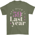 Funny 60th Birthday 59 is So Last Year Mens T-Shirt 100% Cotton Military Green