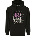 Funny 70th Birthday 69 is So Last Year Childrens Kids Hoodie Black