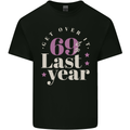Funny 70th Birthday 69 is So Last Year Kids T-Shirt Childrens Black