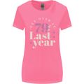Funny 80th Birthday 79 is So Last Year Womens Wider Cut T-Shirt Azalea