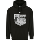 Funny Adultery Cheating Cheetahs Mens 80% Cotton Hoodie Black