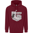 Funny Adultery Cheating Cheetahs Mens 80% Cotton Hoodie Maroon