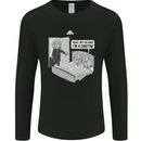 Funny Adultery Cheating Cheetahs Mens Long Sleeve T-Shirt Black