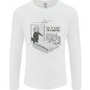 Funny Adultery Cheating Cheetahs Mens Long Sleeve T-Shirt White