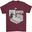 Funny Adultery Cheating Cheetahs Mens T-Shirt 100% Cotton Maroon