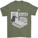 Funny Adultery Cheating Cheetahs Mens T-Shirt 100% Cotton Military Green