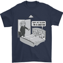 Funny Adultery Cheating Cheetahs Mens T-Shirt 100% Cotton Navy Blue