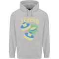 Funny Air Hockey Legend Childrens Kids Hoodie Sports Grey