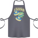 Funny Air Hockey Legend Cotton Apron 100% Organic Steel